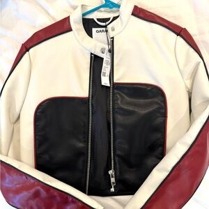 CROPPED RACER JACKET